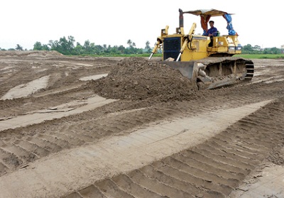 Dịch vụ san lấp mặt bằng